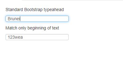 autocomplete bootstrap with typeahead