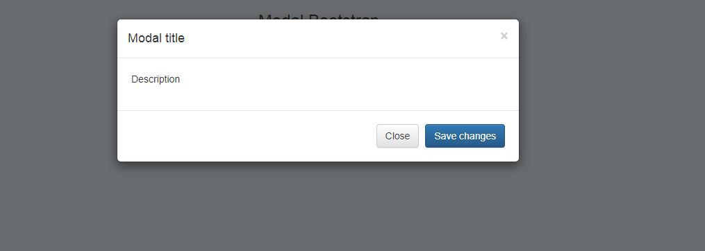 bootstrap modal plugin with button