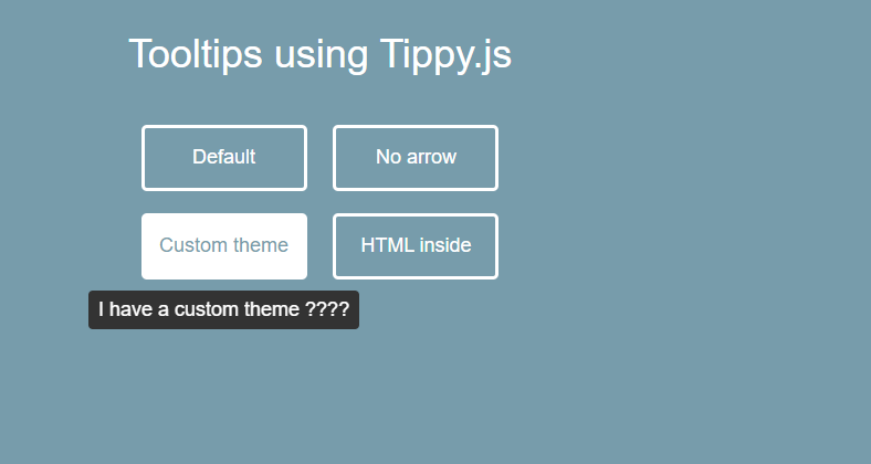 Creative Tooltip Implementations with Tippy.js